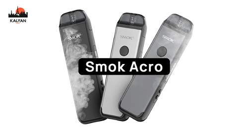 Обзор Smok Acro: компактная мощь для стильного вейпинга