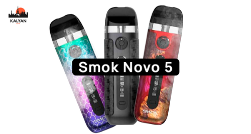 Обзор Smok Novo 5: стильный, легкий и функциональный pod-мод