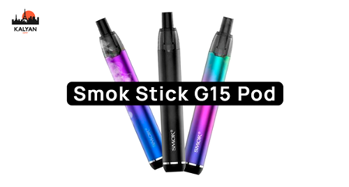 Обзор Smok Stick G15 Pod: компактная простота для любителей MTL