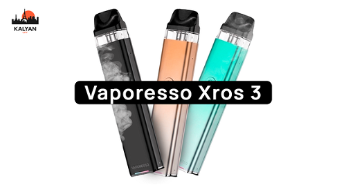 Огляд Vaporesso Xros 3: особливості девайса