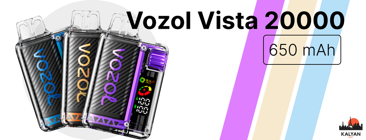 Одноразка Vozol Vista 20000 Дизайн