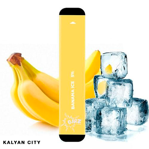 BARZ Акциз Banana Ice 300 puff (Банан Лед)