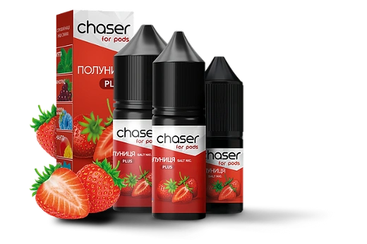 Рідина Chaser 10 мл 50 мг зі смаком Полуниця (Strawberry)
