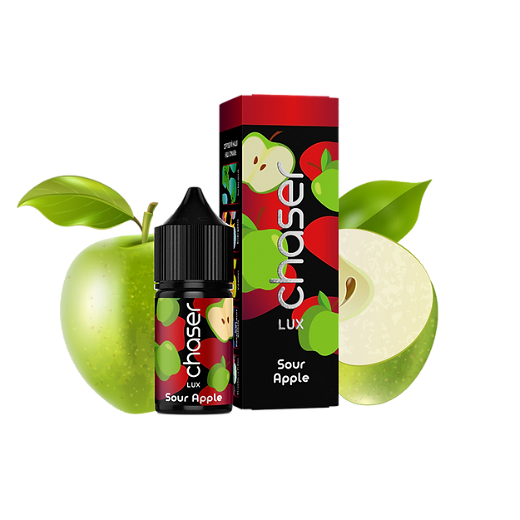 Жидкость Chaser Lux 11 мл 50 мг со вкусом Кислого Яблока (Sour Apple)