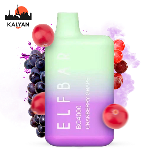Elf Bar BC4000 Cranberry Grape (Журавлина Виноград)