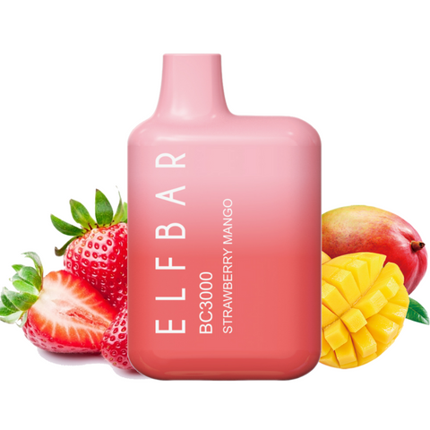 Elf Bar BC3000 Strawberry mango (Клубника манго)