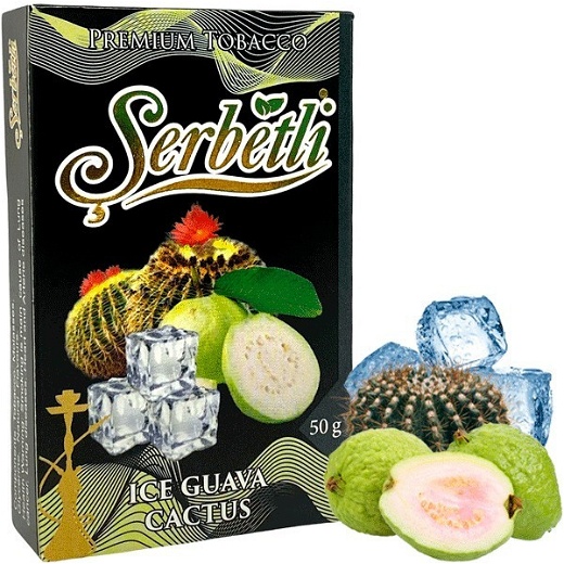 Тютюн Serbetli Ice Guava cactus (Лід Гуава Кактус) 50 гр