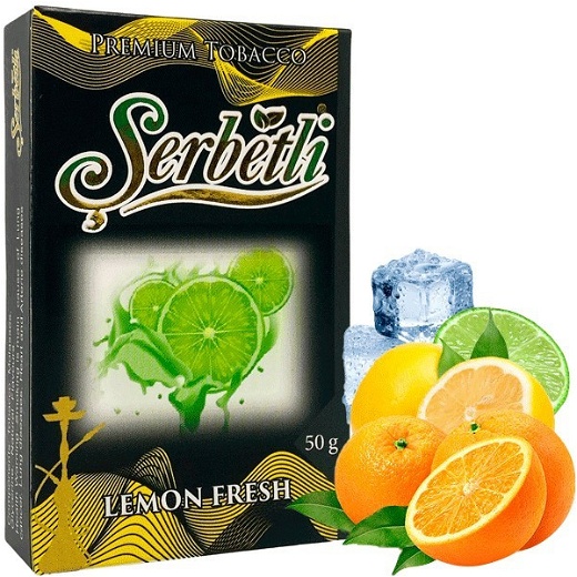 Тютюн Serbetli Lemon Fresh (Лімонний Фреш) 50 гр