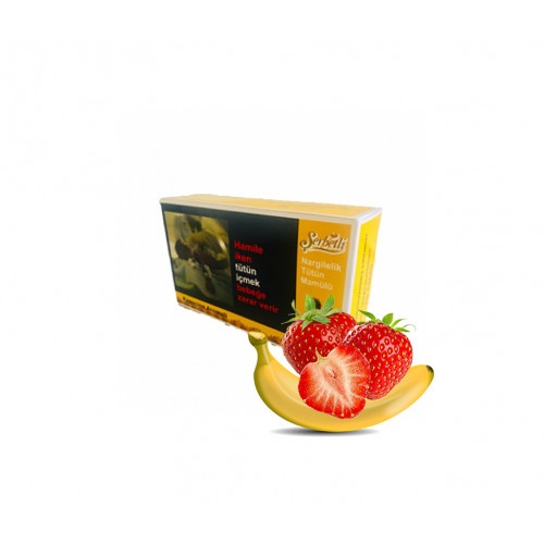 Табак Serbetli Banana Strawberry (Банан Клубника) 500 грамм