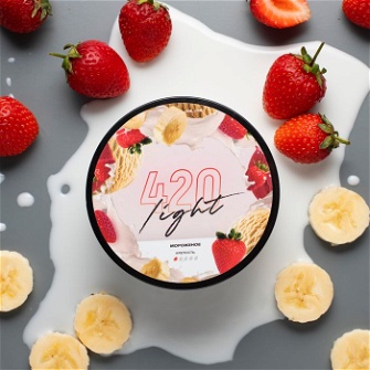 420 Light Бананово-клубничное мороженое (100 г)