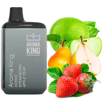 Одноразовий Pod Aroma King 5500 Strawberry Apple Pear (Полуниця Яблуко Груша)