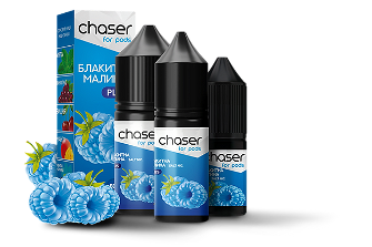 Жидкость Chaser 15 мл 50 мг со вкусом Голубой Малины (Blue Raspberry)