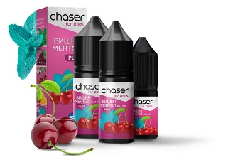 Рідина Chaser 30 мл 50 мг зі смаком Вишні Ментол (Cherry Menthol)