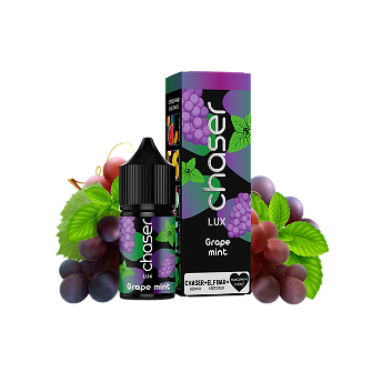 Рідина Chaser Lux 30 мл 50 мг зі смаком Винограду і М'яти (Grape Mint)