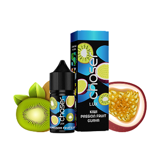 Рідина Chaser Lux 30 мл 30 мг зі смаком Ківі, Маракуї та Гуави (Kiwi Passion Fruit Guava)