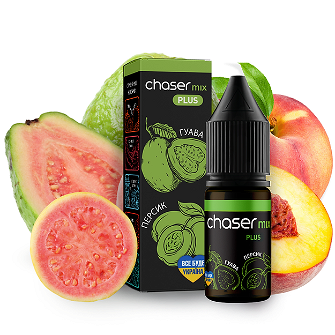 Жидкость Chaser Mix Salt 10 мл 30 мг со вкусом Гуавы и Персика (Guava Peach)