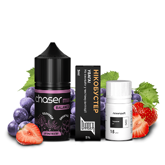 Набір Chaser Mix (Полуниця Виноград) 30 мл 50 мг