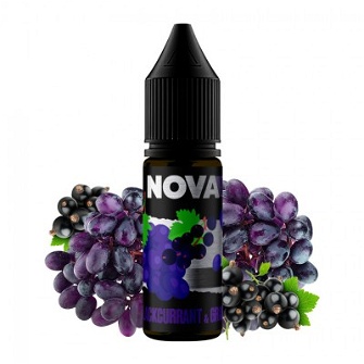 Жидкость Chaser Nova Salt 15 мл 30 мг со вкусом Черной Смородины и Винограда (Blackcurrant Grape)