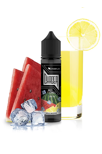 Рідина Chaser Органіка 60 мл 3 мг зі смаком Лимонаду і Кавуна з льодом (Red Chill Ice)