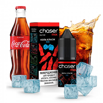 Жидкость Chaser Mix Salt 10 мл. со вкусом Кола айс (Cola ice)