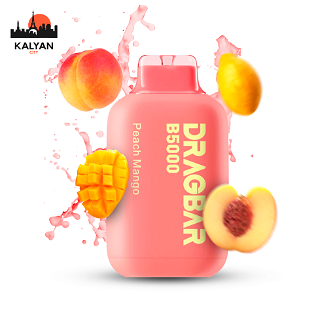 Одноразка DragBar B5000 Peach Mango (Персик Манго)