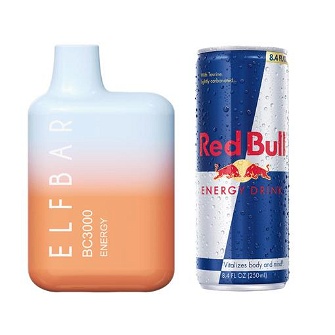 Elf Bar BC3000 Energy (Енергетичне газування Red Bull)