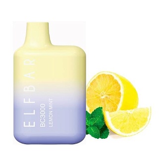 Elf Bar BC3000 Lemon Mint (Кислий лимон з м'ятою)