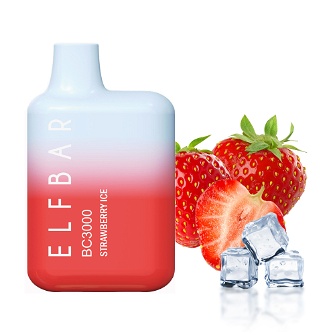 Elf Bar BC3000 Strawberry Ice (Cтигла полуниця з холодком)