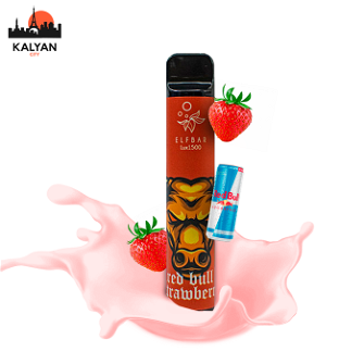 ELF BAR LUX 1500 Strawberry Energy Drink (Клубника энергетик)