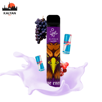 ELF BAR LUX 1500 Energy Grape (Виноград энергетик)