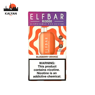 Elf Bar RI3000 Blueberry Orange (Чорниця Апельсин)