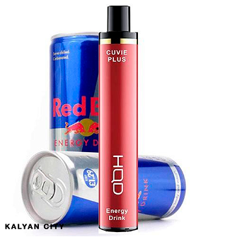 Одноразовая электронная сигарета HQD CUVIE PLUS Energy Drink (Энергетик) 1200 puff