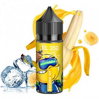 Рідина Flavorlab FL 350 Banana Ice (Банан Лед) 30 мл 50 мг