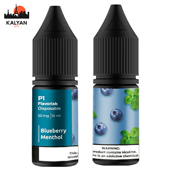 Набор Flavorlab Р1 Blueberry Menthol (Черника с ментолом) 10мл 50мг