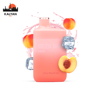 Geek Bar B5000 Juice Peach Ice (Персиковый сок со льдом)