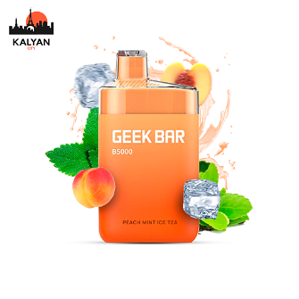 Geek Bar B5000 Peach Mint Ice Tea (Холодный Чай Персик Мята)
