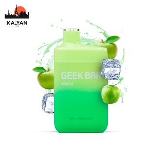 Geek Bar B5000 Sour Apple Ice (Кислое яблоко Лед)