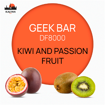 Geek Bar DF8000 Kiwi and Passion Fruit (Ківі та Маракуйя)