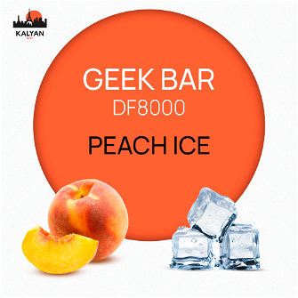 Geek Bar DF8000 Peach Ice (Персик Лід)