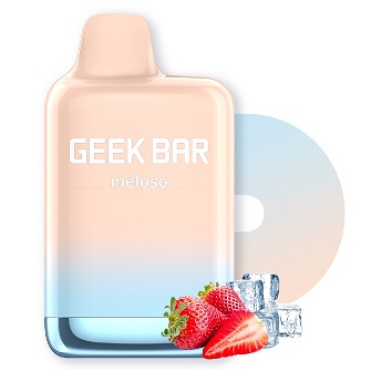 Geek Bar Meloso MAX 9000 Strawberry Ice (Полуничний Лід)