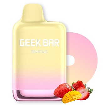 Geek Bar Meloso MAX 9000 Strawberry Mango (Полуничне Манго)