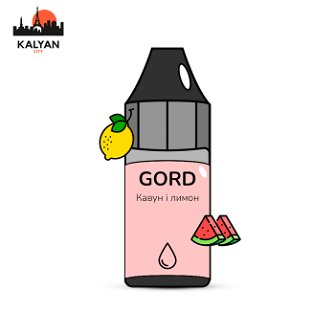 Жидкость Gord Watermelon lemon (Арбуз и лимон) 30 мл 50 мг