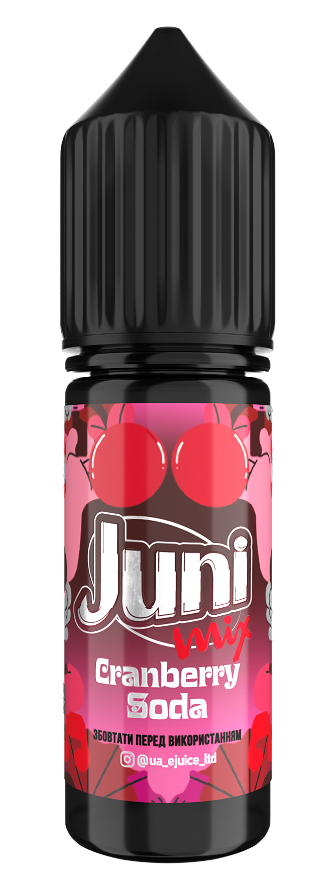 Аромабустер Juni Mix Cranberry Soda (Ожина Сода) 7мл