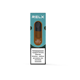 Картридж RELX 50mg 1.8ml Rich Tobacco - Тютюн Пач2