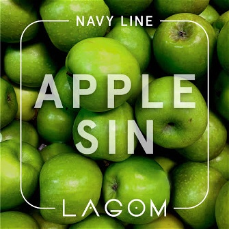 Тютюн Lagom Navy Apple Sin (Зелене Яблуко) 200 гр