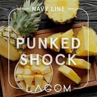 Тютюн Lagom Navy Punked Shock (Панкед шок) 200 гр