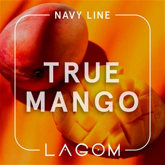 Тютюн Lagom Navy True Mango (Стиглий манго) 200 гр