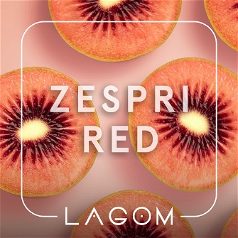 Тютюн Lagom Navy Zespri Red (Червоний Ківі) 200 гр
