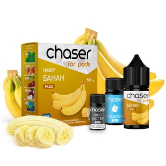Набор Chaser For Pods 30 мл Banana (Банан)
