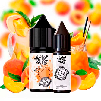Набір для самозамісу Hype Peach Soda (Персикова сода) 30 мл 50 мг